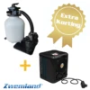 AquaForte Summerfun Warmtepomp + Zandfilterset 7,5m3/u -Zwembad Verkoopwinkel aquaforte summerfun warmtepomp zandfilterset 75m3