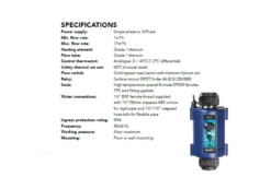 Elecro Nano SPA Heater 6KW -Zwembad Verkoopwinkel elecro nano spa heater 6kw 1