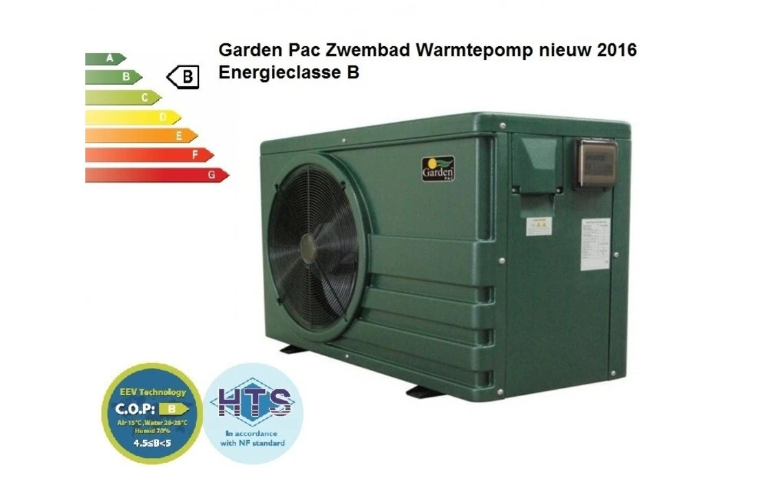 Garden PAC Garden Pac R32 Inverter10.3kW 220v 25-45m3Zwembad Warmtepomp 5 Garden PAC Garden Pac R32 Inverter10.3kW 220v 25-45m3Zwembad Warmtepomp - Afbeelding 3