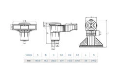 Hayward Hayward Skimmer Hoogwaterlijn (spiegel) Wit Of Grijs -Zwembad Verkoopwinkel hayward hayward skimmer hoogwaterlijn spiegel wit 3