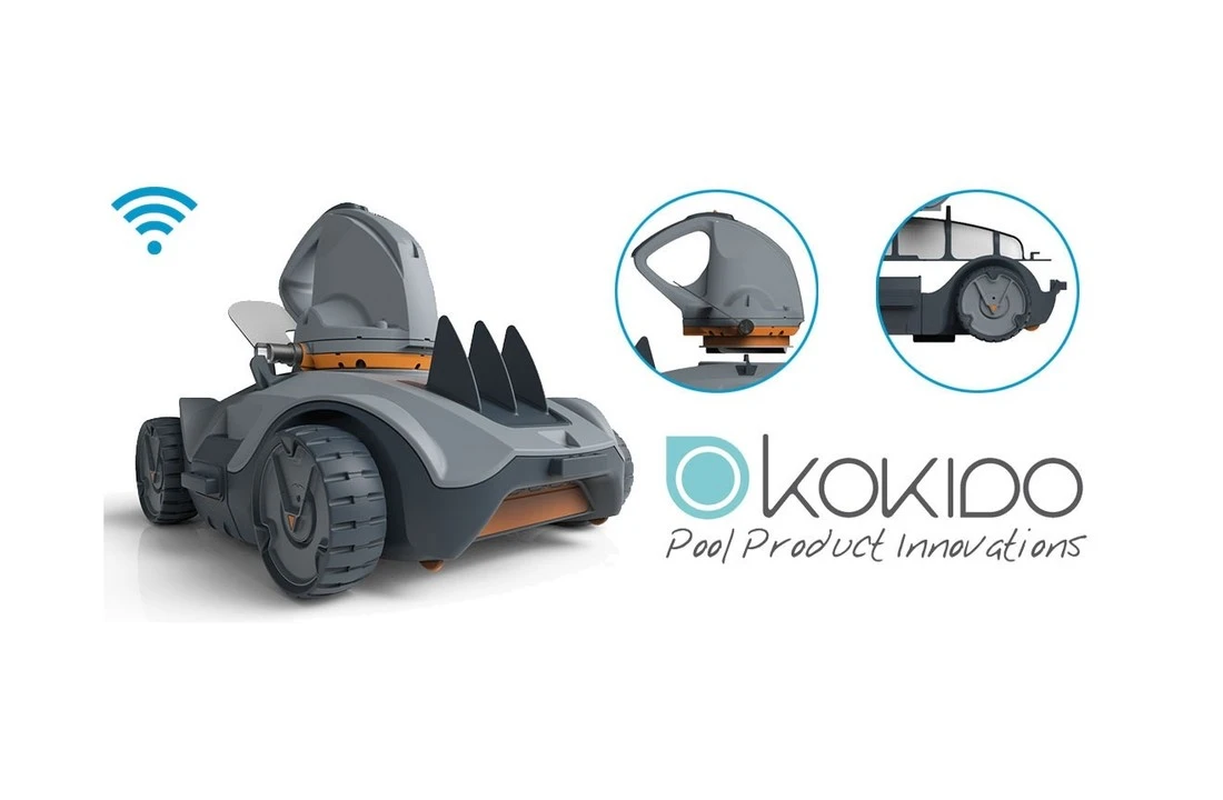 Kokido Vektro Pro Auto Zwembadrobot 4 Kokido Vektro Pro Auto Zwembadrobot - Afbeelding 2