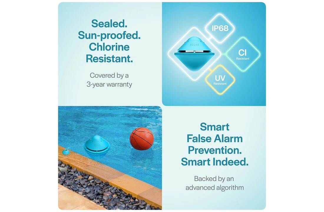 Lifebuoy Lifebuoy BCone Solo Zwembad Alarmsysteem 5 Lifebuoy Lifebuoy BCone Solo Zwembad Alarmsysteem - Afbeelding 3