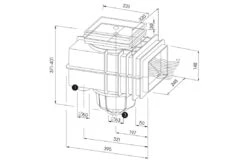 MTS MTS V20 Skimmer Flensset Voor Foliebaden - 3 Kleuren -Zwembad Verkoopwinkel mts mts v20 skimmer flensset voor foliebaden 3 kle 3