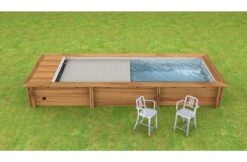 Proswell Houten Zwembaden Houten Urban Stadszwembad 6.00 X 2.50 X 1.33 Met Automatisch Rolluik -Zwembad Verkoopwinkel proswell houten zwembaden houten urban stadszwemba 9