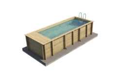 Proswell Houten Zwembaden Pool'n Box Zwembad 6.20 X 2.50