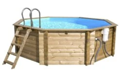 Proswell Houten Zwembaden Tropic Houten Zwembad Octo 5.05 X 1.20 Meter