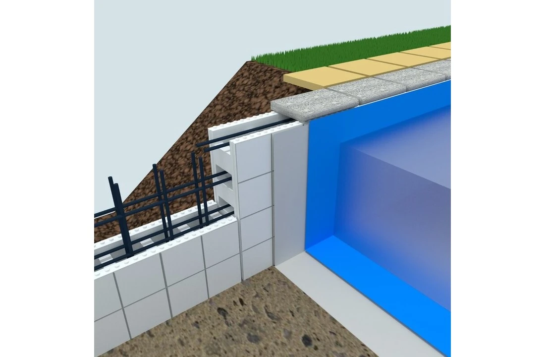 Solidbric Styropor Zwembad Bouwblokken Structuur Met Liner 4.5 X 9 X 1.5 5 Solidbric Styropor Zwembad Bouwblokken Structuur Met Liner 4.5 X 9 X 1.5 - Afbeelding 3