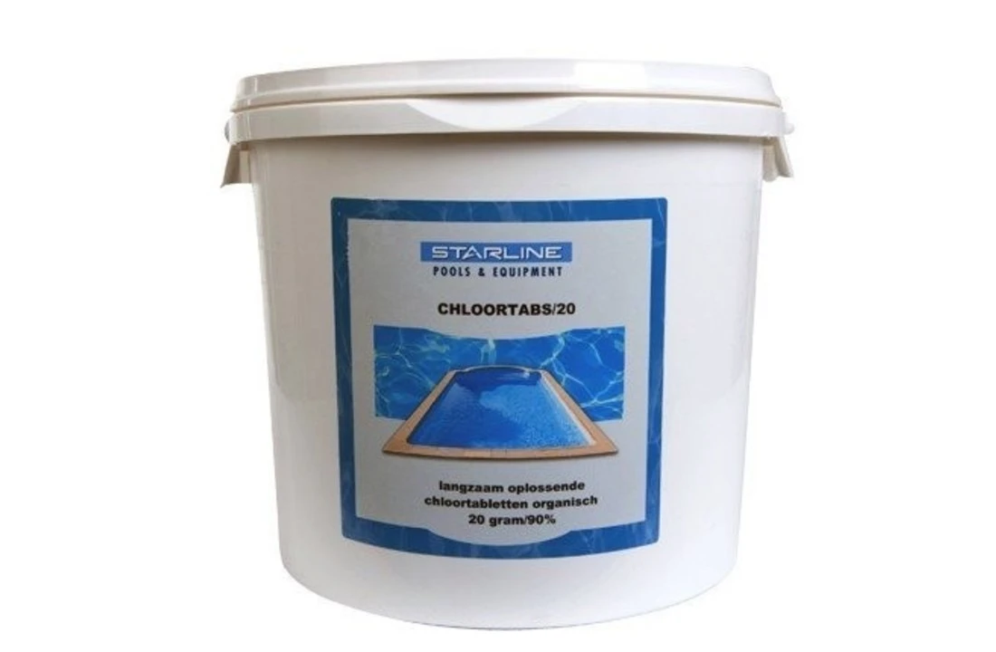 Starline Starline Chloortabs / Chloortabletten 20 Grams 5 Kg 4 Starline Starline Chloortabs / Chloortabletten 20 Grams 5 Kg - Afbeelding 2