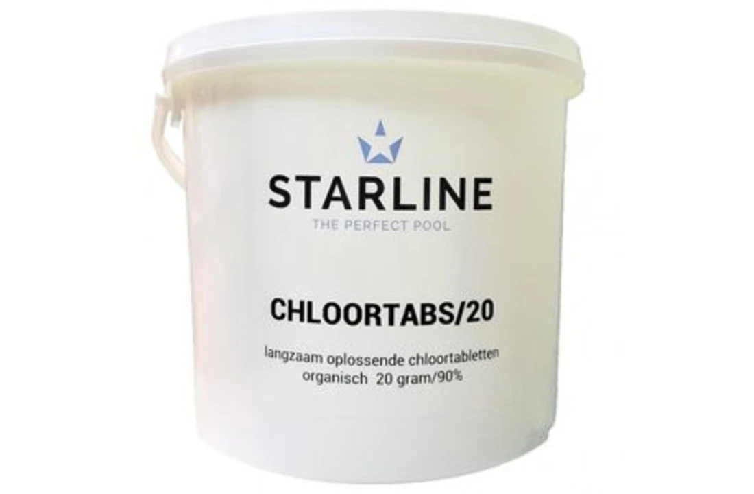 Starline Starline Chloortabs / Chloortabletten 20 Grams 5 Kg 3 Starline Starline Chloortabs / Chloortabletten 20 Grams 5 Kg