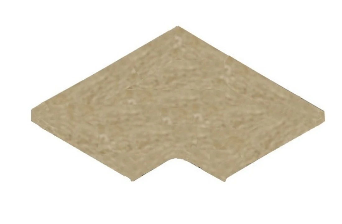 Terato BinnenhoekTandur Yellow Afgeronde Neus 3 Terato BinnenhoekTandur Yellow Afgeronde Neus