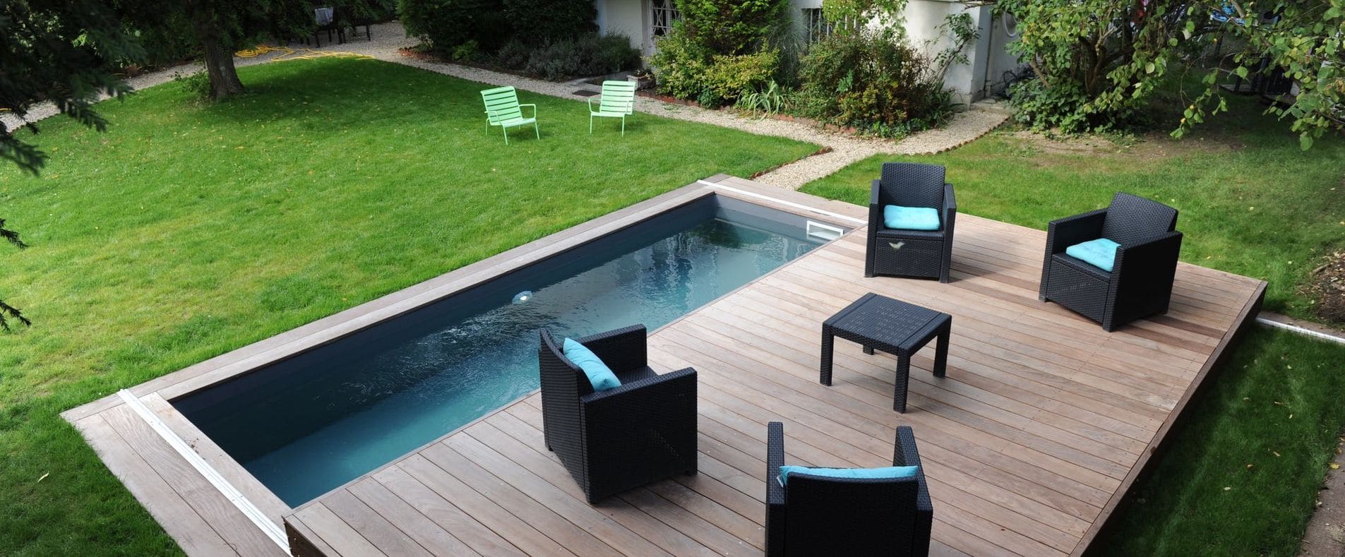 Zwembad Verkoopwinkel -Zwembad Verkoopwinkel vlonder terras